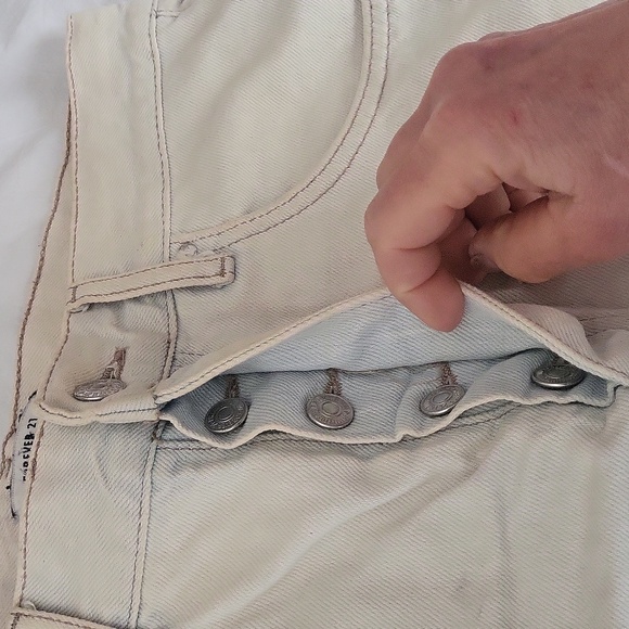 Forever 21 Denim Mini Skirt - Picture 4 of 7